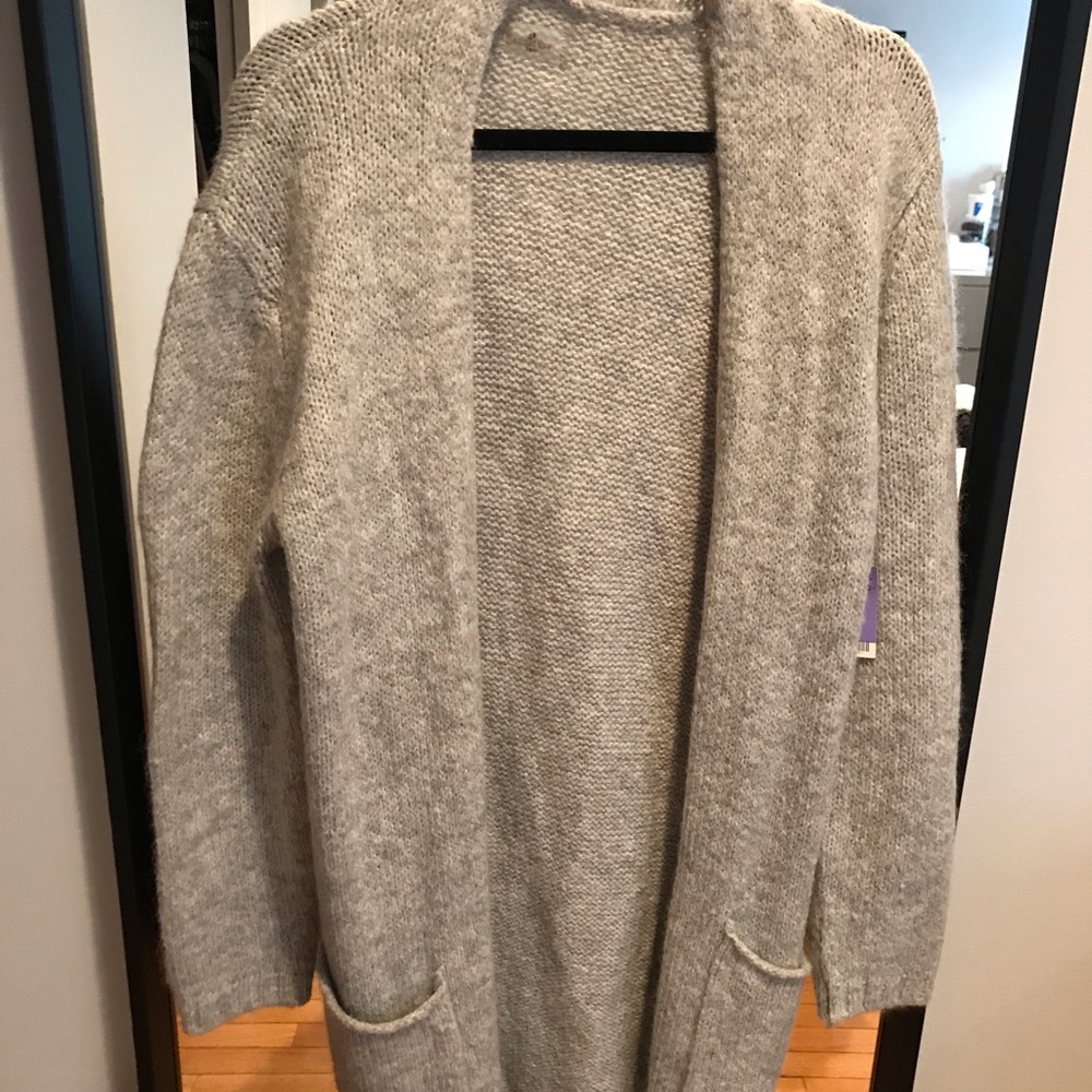 NWT grey duster